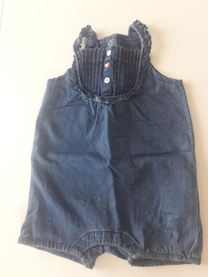 barboteuse en jean 6 mois fille CHICCO
