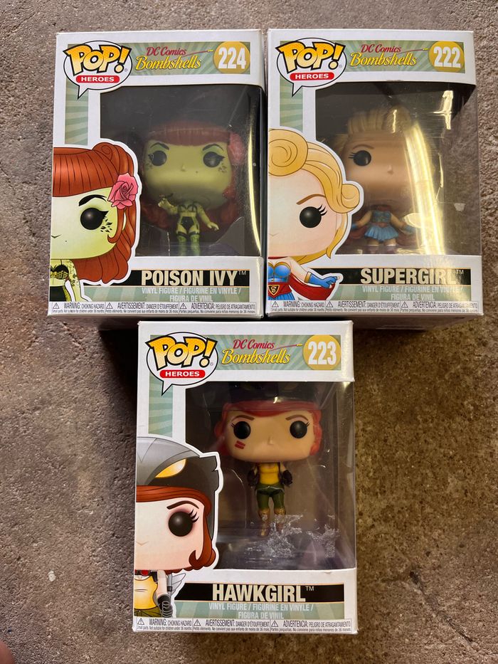 Funko pop dc comics bombshells