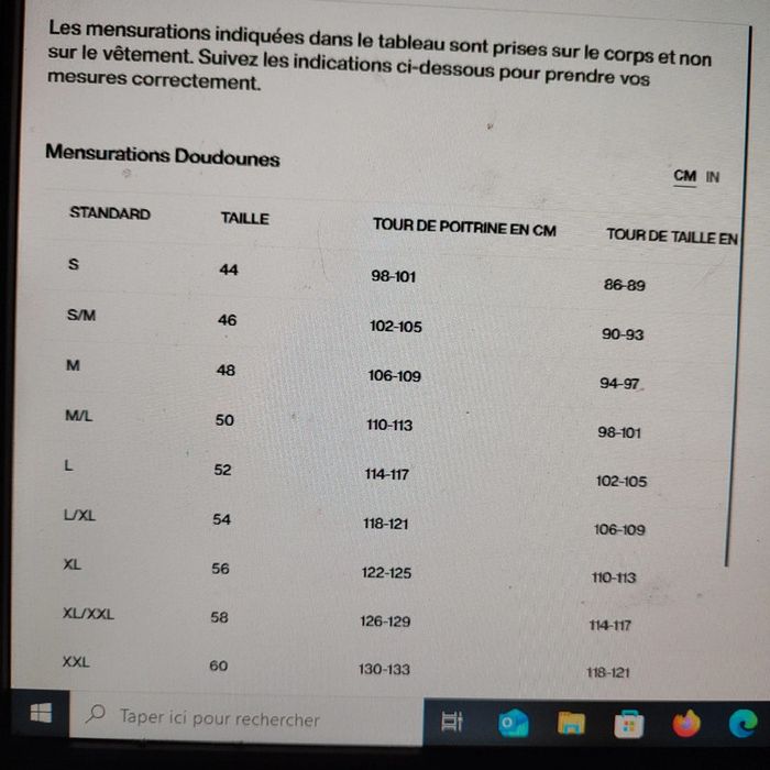 Doudoune rouge matelassée taille S/M, Denim - photo numéro 8
