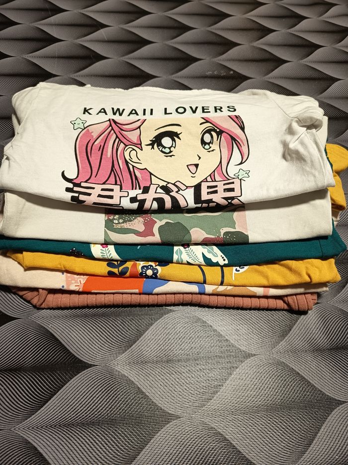 Lot de 6 tee shirts manches longues