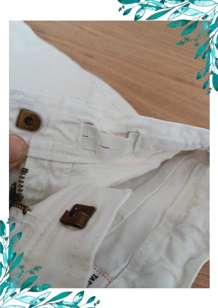 Pantalon blanc fille 4 ans - photo numéro 8