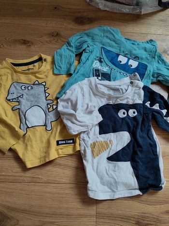 Lot de 3 t-shirts manches longues 18 mois