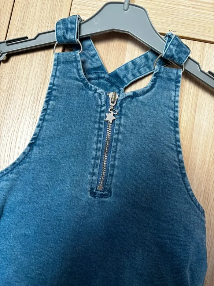 Robe en jean In extenso t.4ans - photo numéro 2
