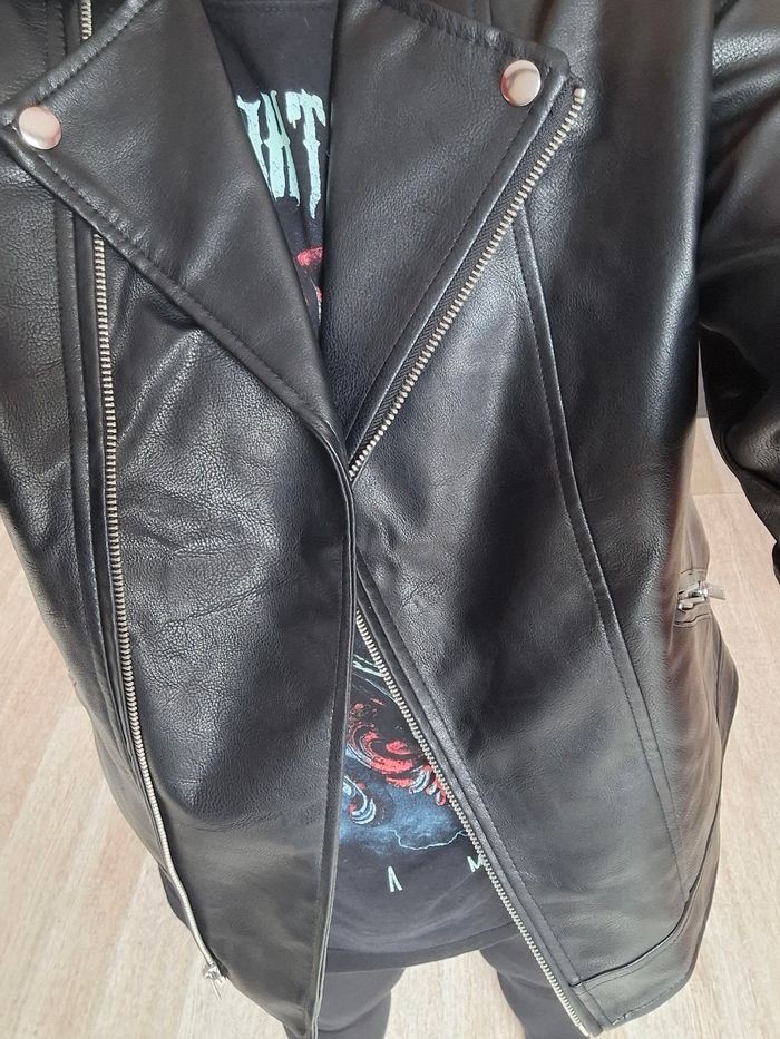Veste simili cuir - photo numéro 3