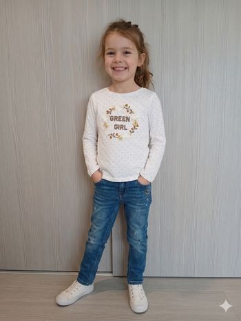 Haut manches longues fille Okaidi 6 ans 
