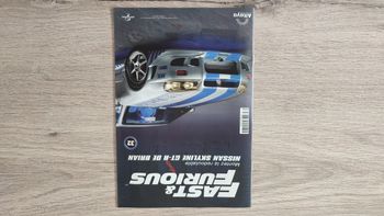 Fascicule numéro 32 n°32 seul sans pièce Nissan Skyline GT-R R34 Fast & Furious de Brian O'Conner 1/