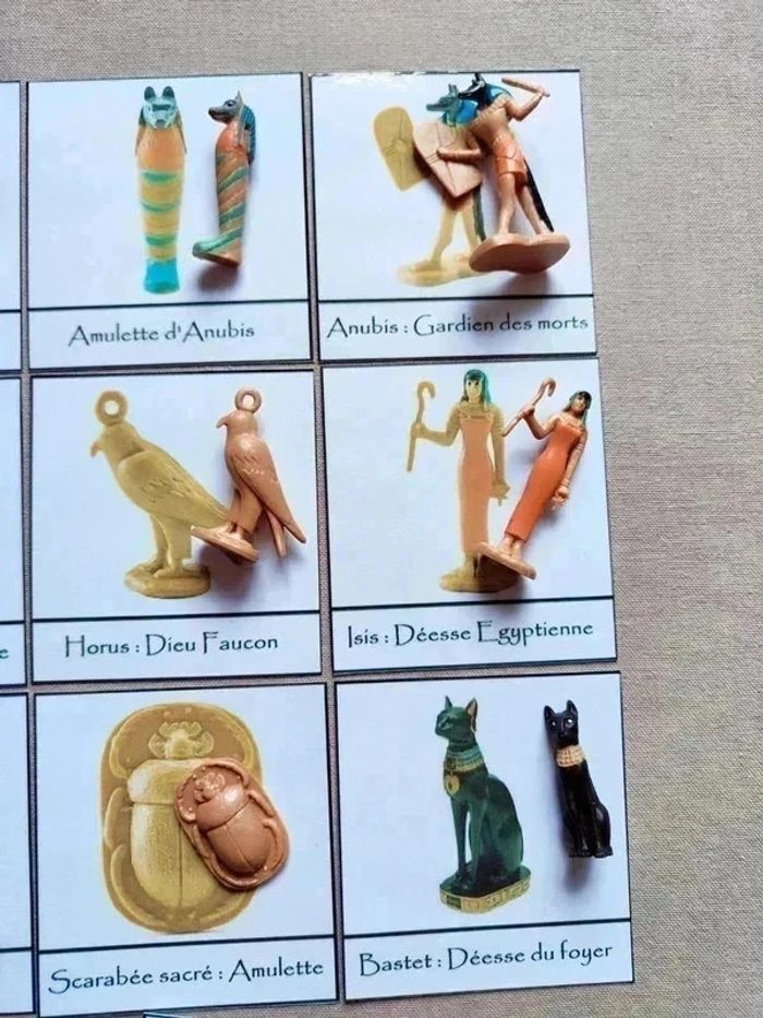 Kit cartes de nomenclature Egypte Antique Montessori - photo numéro 2