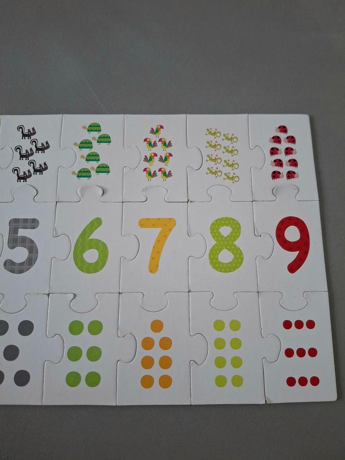 Puzzle chiffres Headu - photo numéro 6