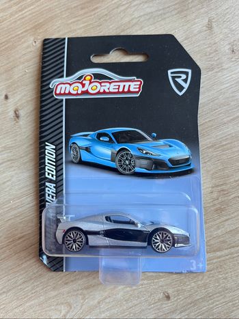 Miniature Majorette Rimac Nevera Argent
