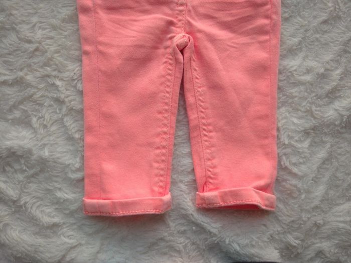 Pantalon style jeans stretch Fille 3 mois Tao - photo numéro 4