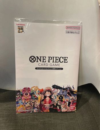One Piece card game premium card collection 25th anniversaire édition japonais neuf scellé