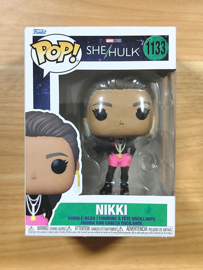 Lot Funko Pop She-Hulk #1126 Titania #1132 Nikki #1133 (She-Hulk) - photo numéro 8