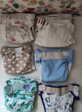 Kit découverte couches lavables (différents systèmes + inserts)