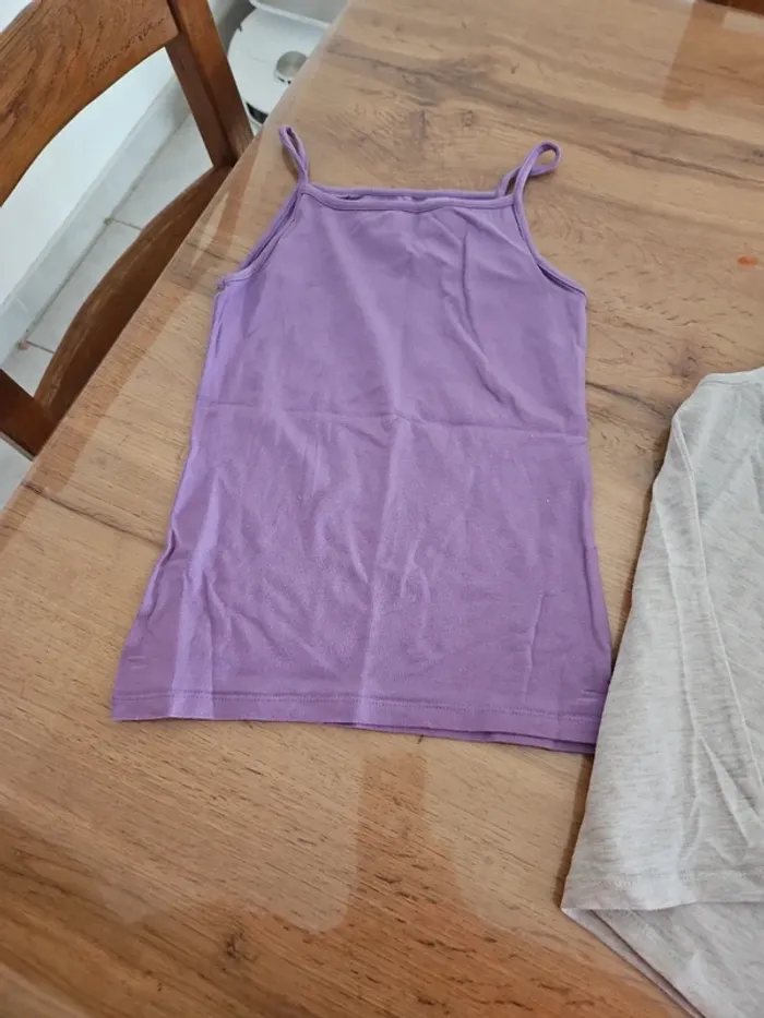 Lot de 2 débardeur kiabi 10 ans fille - photo numéro 3