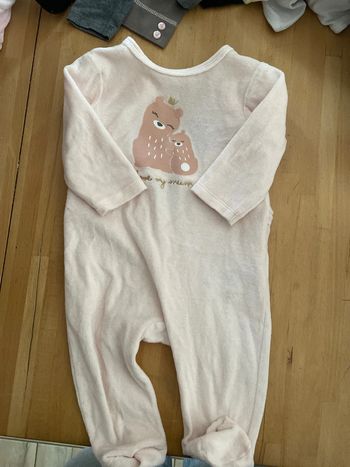 pyjama velours 6 mois gemo