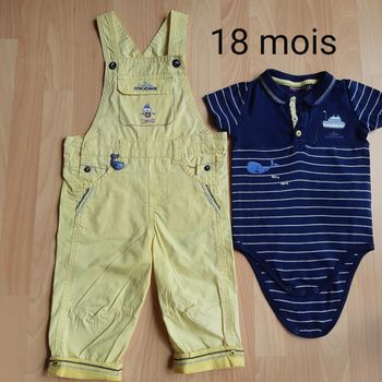 Ensemble sergent major 18 mois