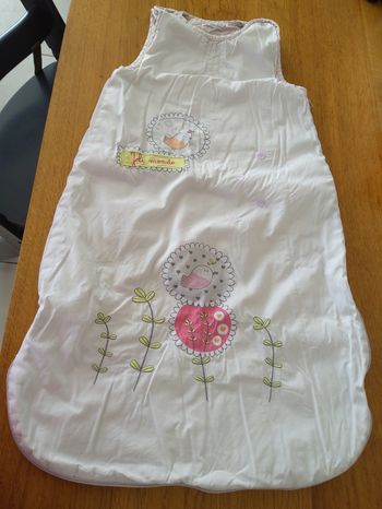 Gigoteuse rose pâle Kitchoun 6-24 mois