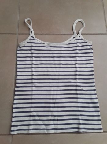 Débardeur rayé femme L LOLA TBE