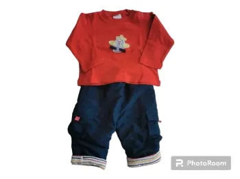 Ensemble just too cute 6/12 mois