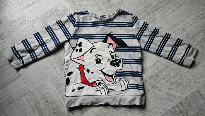 Sweat dalmatiens 18 mois