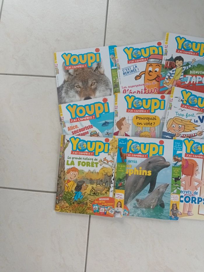 Lot de 9 magazines youpi j'ai compris 5-8 ans - photo numéro 2