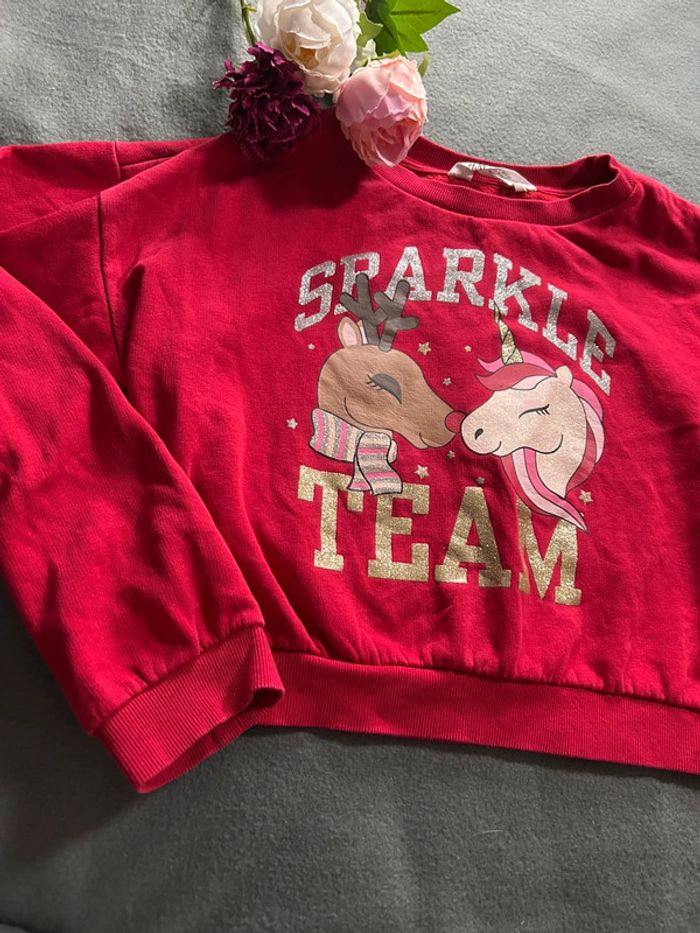 Pull crop top fille - photo numéro 3