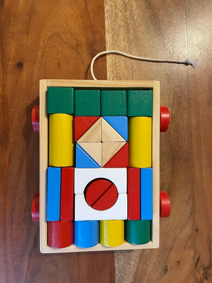 Chariot de cubes en bois Mojy - photo numéro 2