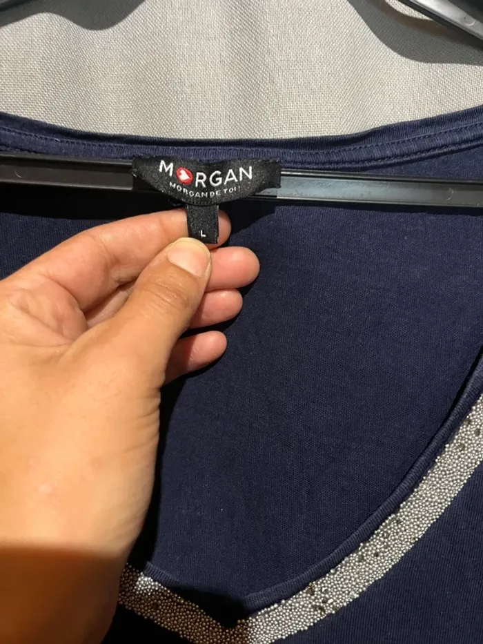 TEE shirt Morgan bleu - photo numéro 2