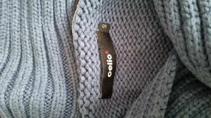 Pull bleu Celio Homme - Taille S - photo numéro 2