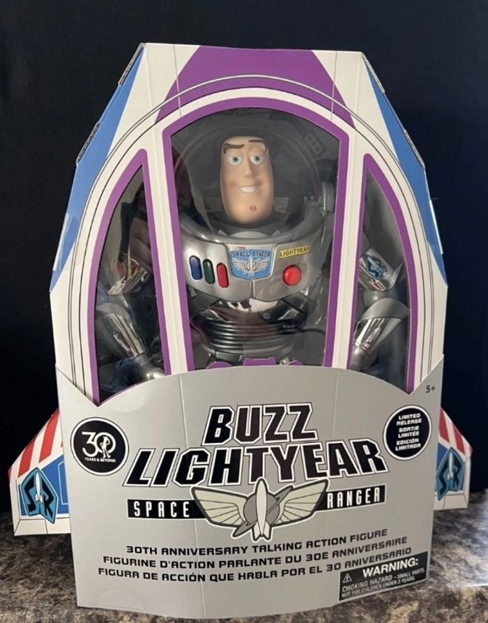 🚀 Buzz l’Éclair – Édition Limitée 30e Anniversaire Toy Story 🚀