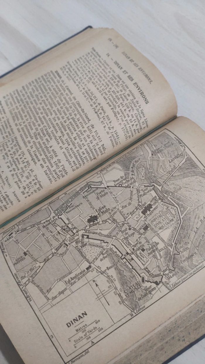 Ancien guide bleu Bretagne chemins de fer et route 1924 - photo numéro 11