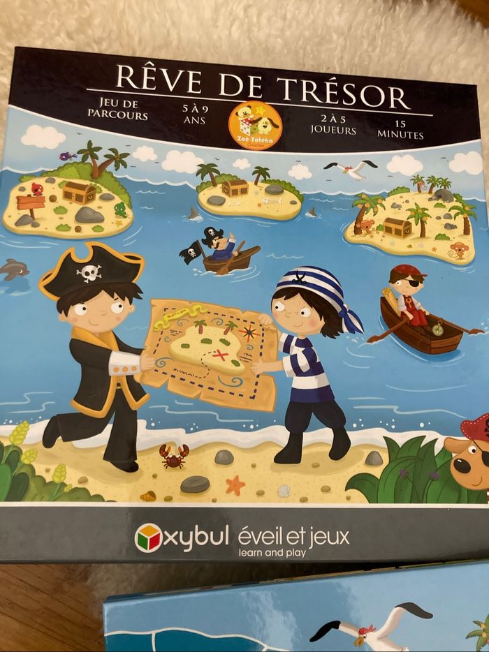Jeu rêve de trésor Oxybul