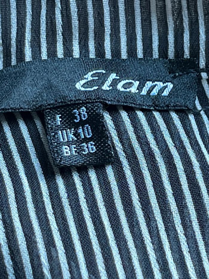 Chemisier rayé étam M - photo numéro 6