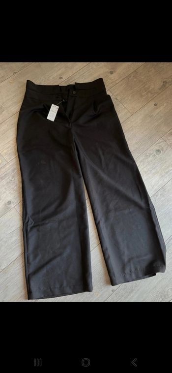 Pantalon jambes larges