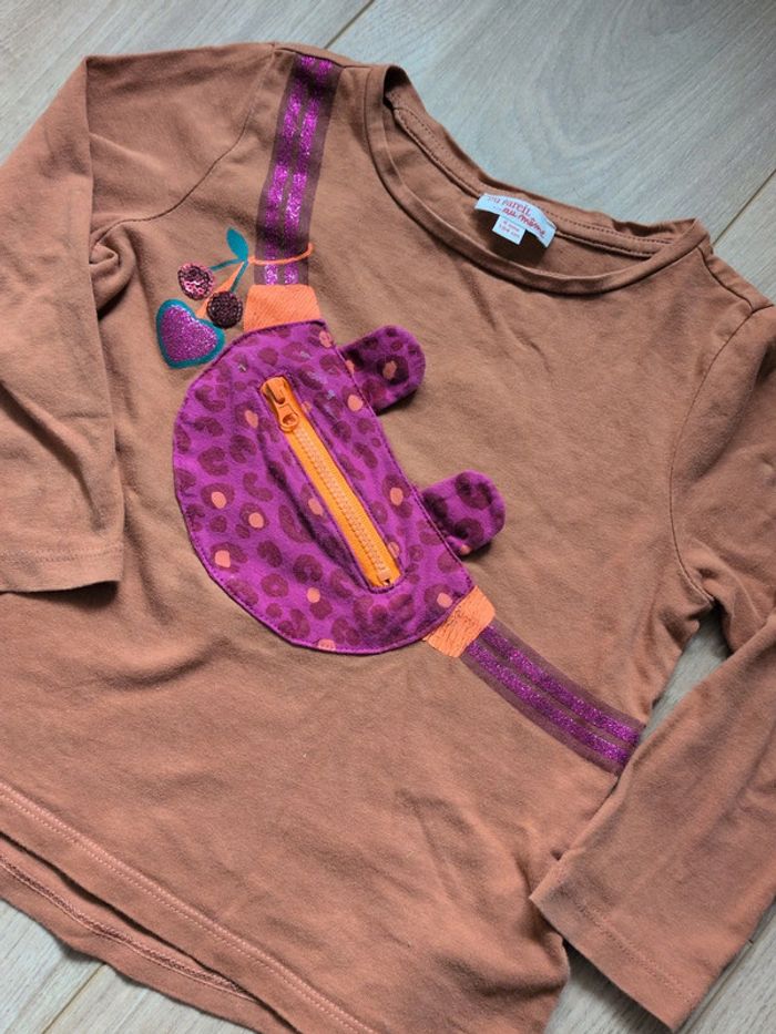 Tee-shirt DPAM 4 ans 104cm - photo numéro 3