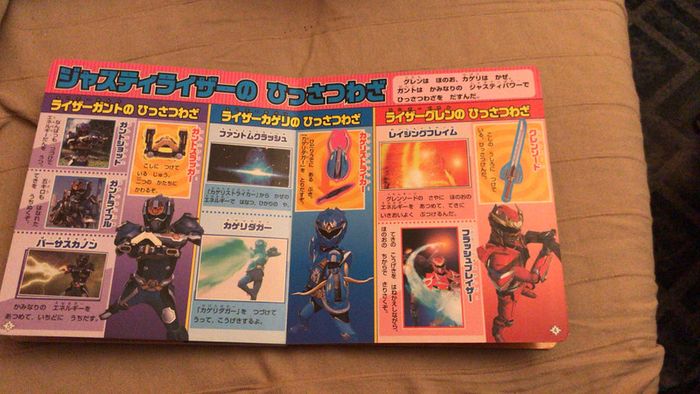 Livre power Rangers style album panini japonais - photo numéro 11