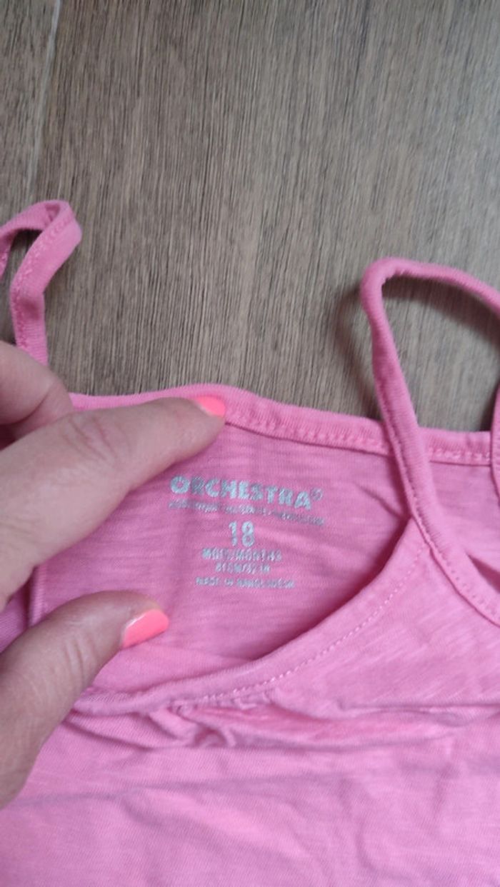 Lots de 2 débardeurs orchestra 18 mois - photo numéro 2