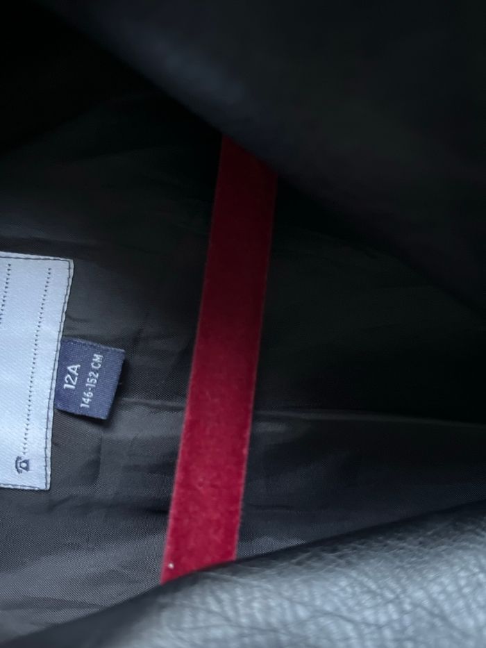 veste en cuir noire - photo numéro 3