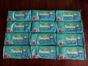 Lingettes Pampers Fresh Clean