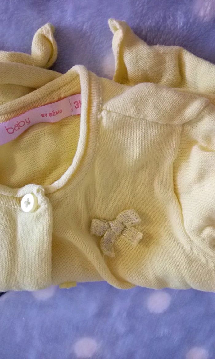 Gilet gemo 3 mois neuf - photo numéro 4