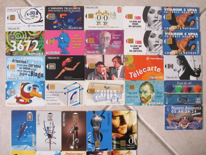 Lot de 32 cartes téléphoniques - photo numéro 2