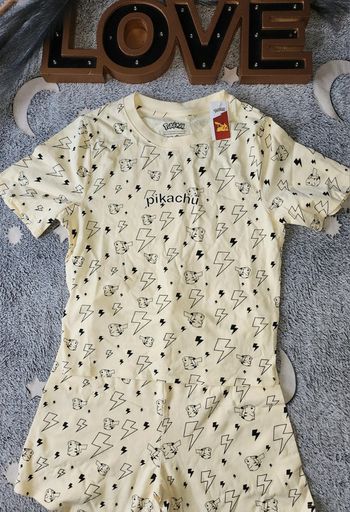 Pyjama  short pikachu undiz taille M/L