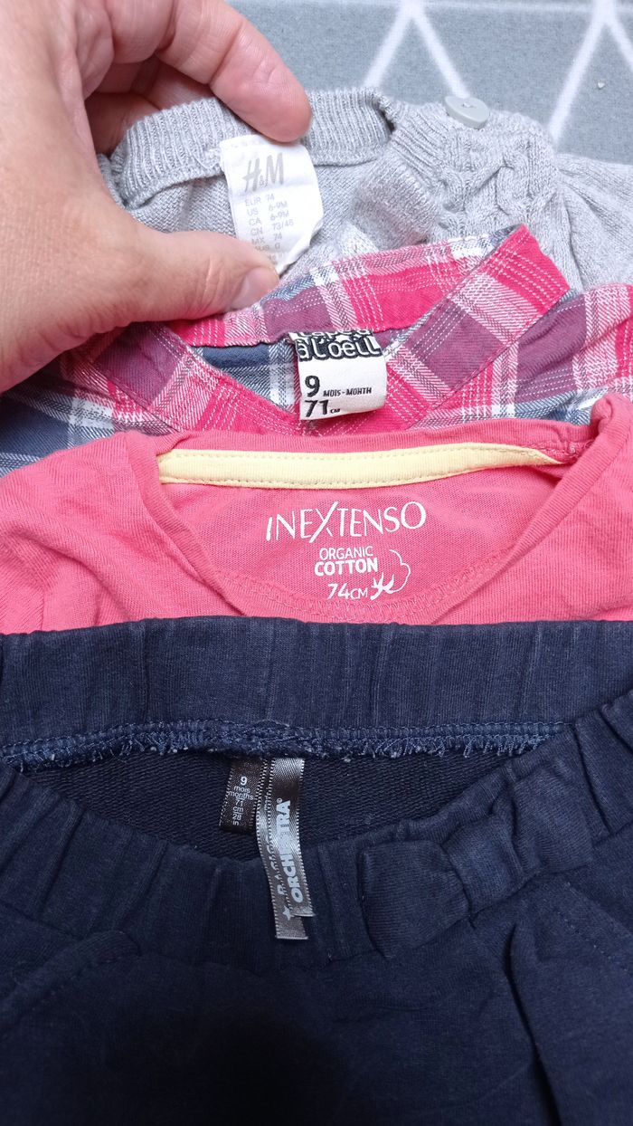 🦄 Lot 7 articles bébé fille 9 mois - photo numéro 9