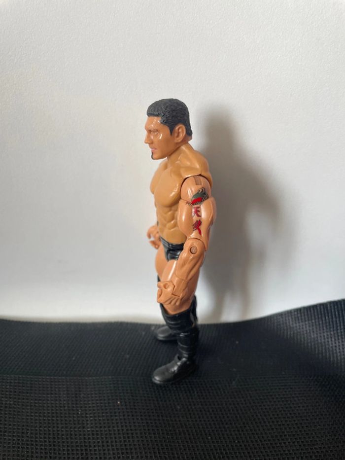 Figurine articulée catcheur Batista WWE wwf jakks Pacific 2003 18cm superstar du catch - photo numéro 8