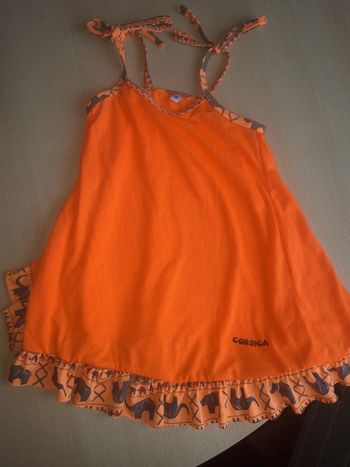 Robe à bretelles 4 ans