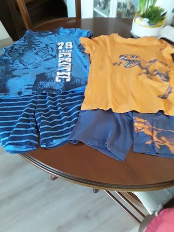 Lot de 2 pyjamas d ete garçon 12ans