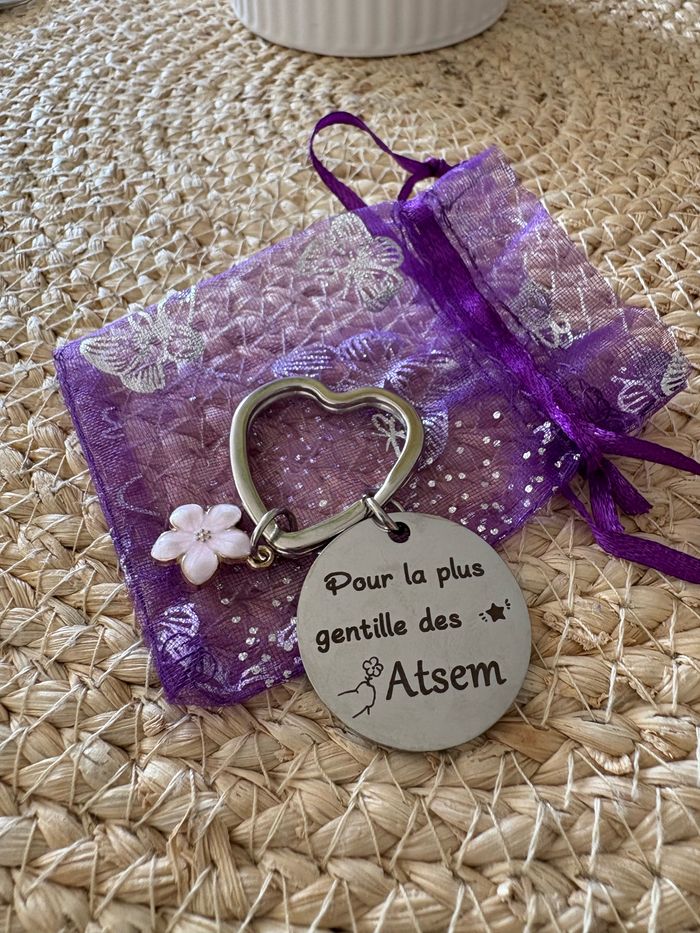 Porte clés ATSEM - photo numéro 3