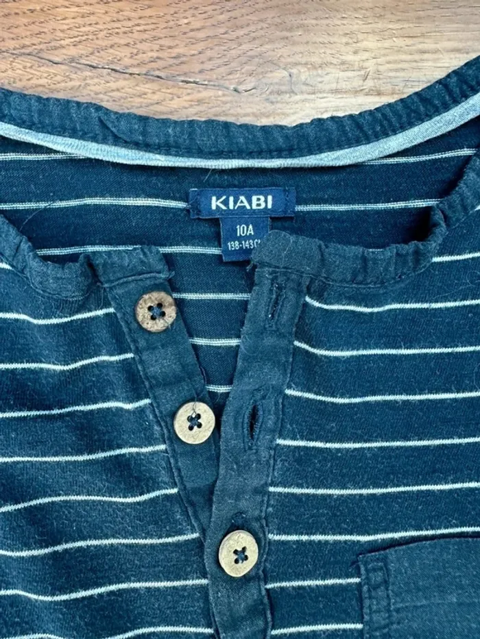 T-shirt manche longue kiabi 10 ans - photo numéro 10