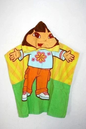 Lot de 2 ponchos de bain Dora