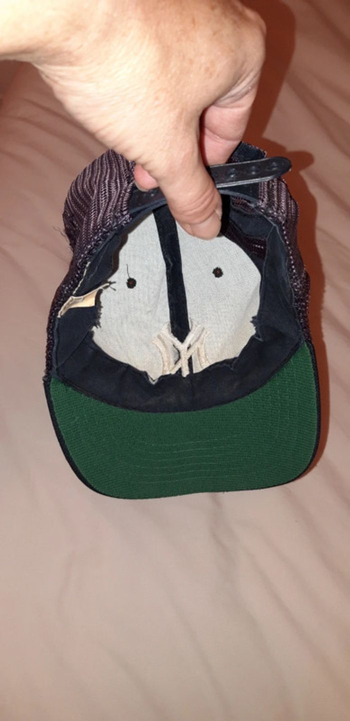 Casquette bleu et bordeau T10/14A - photo numéro 4